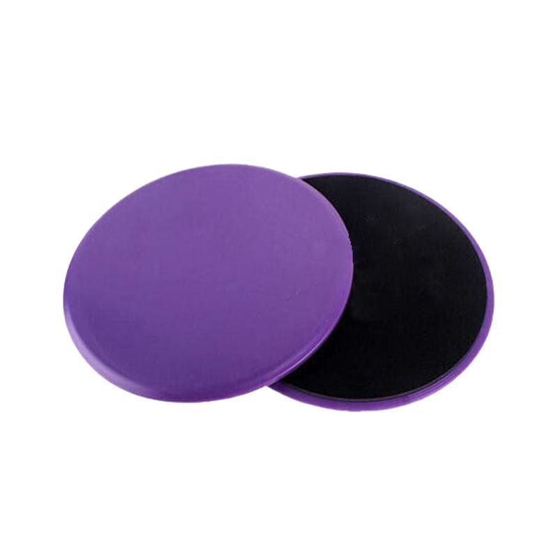 2PCS Core Sliding Discs Fitness Sliders for Home Gym Yoga Gliding Exercise 17cm - Green