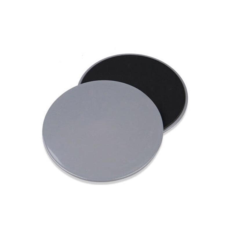 2PCS Core Sliding Discs Fitness Sliders for Home Gym Yoga Gliding Exercise 17cm - Green