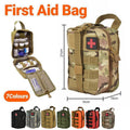 Tactical Molle Rip Away Emt Ifak Medical Pouch First Aid Kit Utility Bag Au Send - Army Green