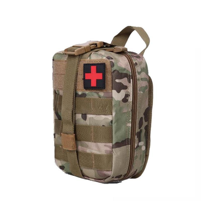 Tactical Molle Rip Away Emt Ifak Medical Pouch First Aid Kit Utility Bag Au Send - Army Green