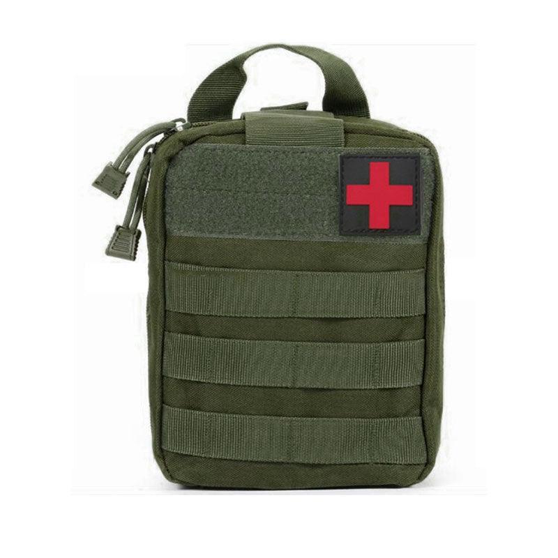 Tactical Molle Rip Away Emt Ifak Medical Pouch First Aid Kit Utility Bag Au Send - Red