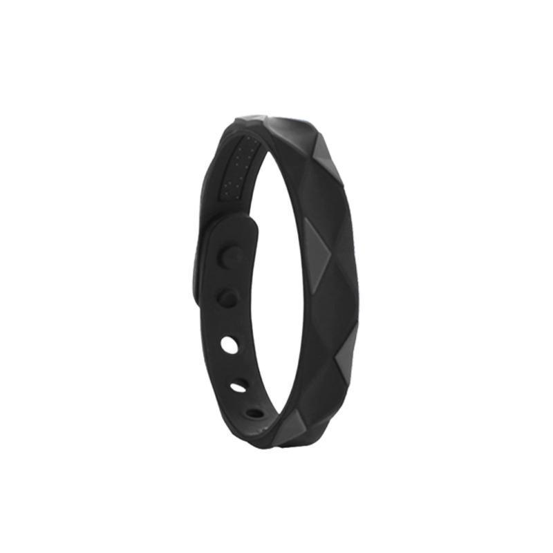 RedUp Far Infrared Negative Ions Wristband, Anti-Static Silicone Sport Bracelets - Red