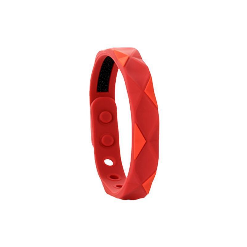 RedUp Far Infrared Negative Ions Wristband, Anti-Static Silicone Sport Bracelets - Black