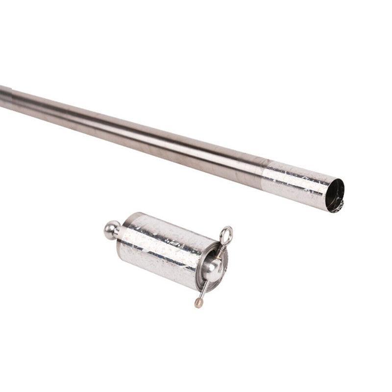 Magic Telescopic Portable Martial Arts Metal Pocket Staff Pocket 110Cm-150Cm - Black 1.5M