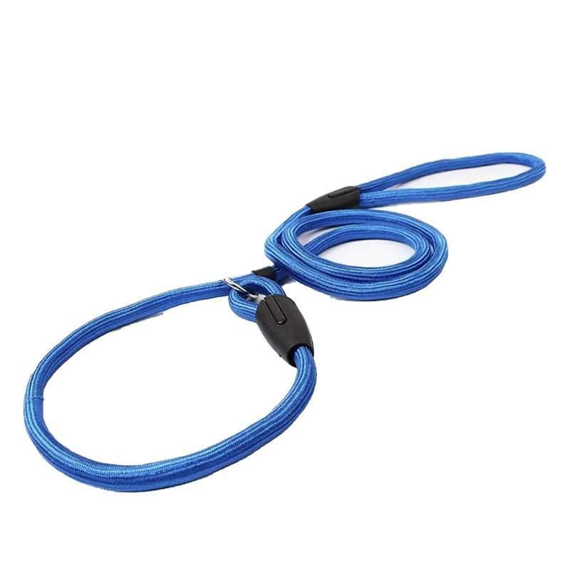 Dog Training Correction Leash Lead Cesar Puppy Pets Millan Slip Nylon Rope 10*140mm - Black