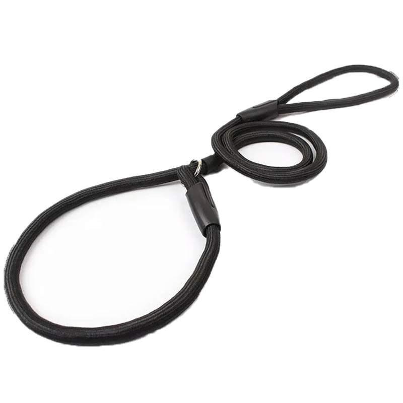 Dog Training Correction Leash Lead Cesar Puppy Pets Millan Slip Nylon Rope 10*140mm - Blue