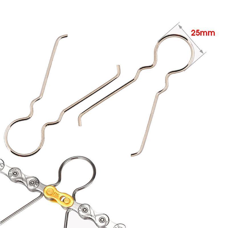 5 Pairs Bike Chain Master Link Connector for 6 7 8 9 10 11 Speed with Removal Tool - 10 Speed Chain Link