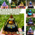 Amethyst Crystal Sphere Orgonite Pyramidamp Obsidians - Black Blue(60mmx60mm)