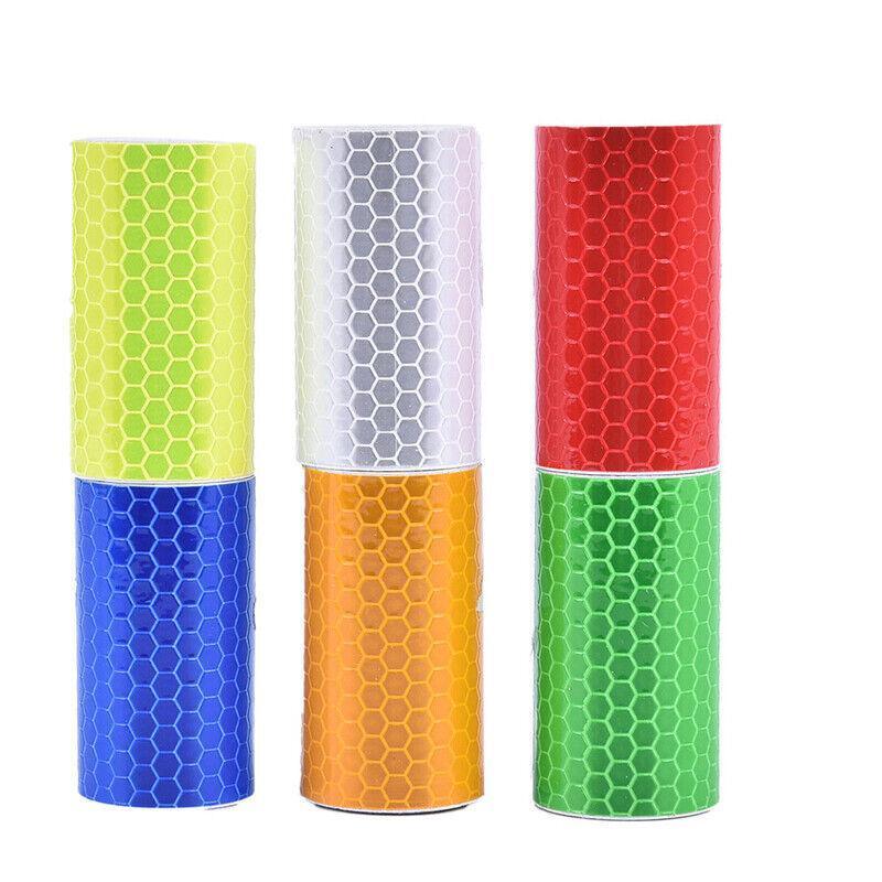3m Reflective Warning Tape Adhesive Sticker Roll for Car Truck Strip Marking Use - Yellow