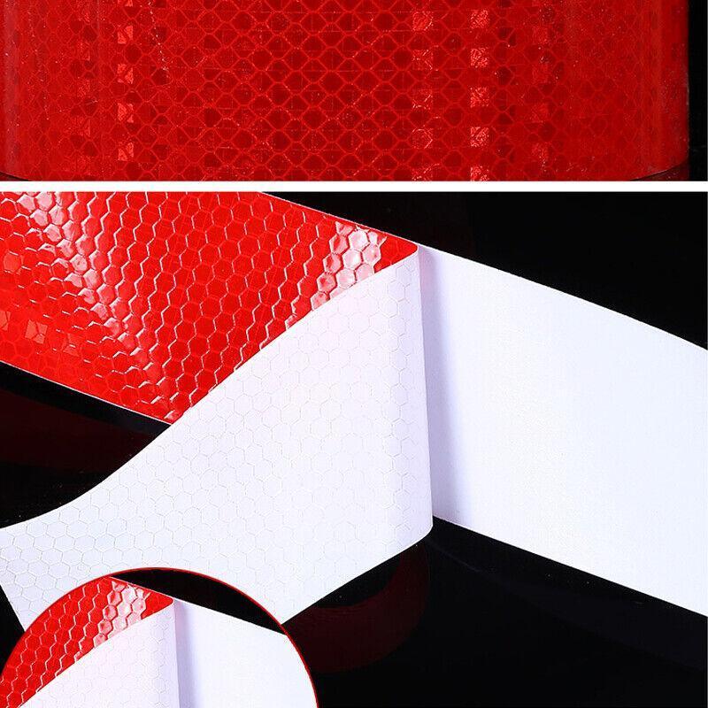 3m Reflective Warning Tape Adhesive Sticker Roll for Car Truck Strip Marking Use - Yellow