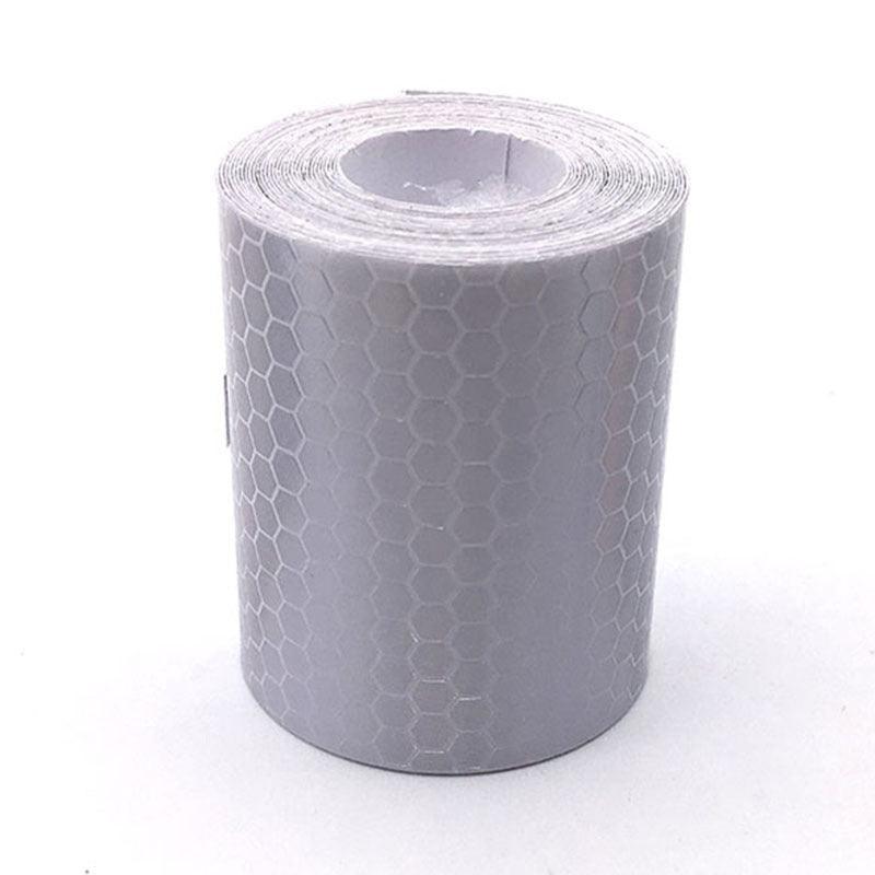 3m Reflective Warning Tape Adhesive Sticker Roll for Car Truck Strip Marking Use - Fluorescent Yellow