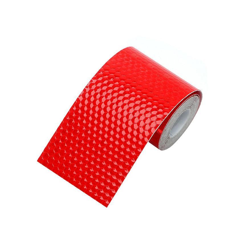 3m Reflective Warning Tape Adhesive Sticker Roll for Car Truck Strip Marking Use - Fluorescent Yellow