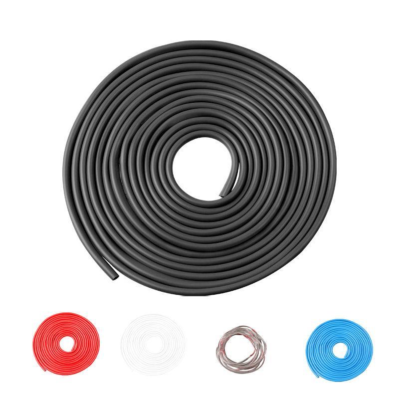 5m Car Door Edge Protector Strip Anti-Scratch Protection Rubber Trim Seal - Clear