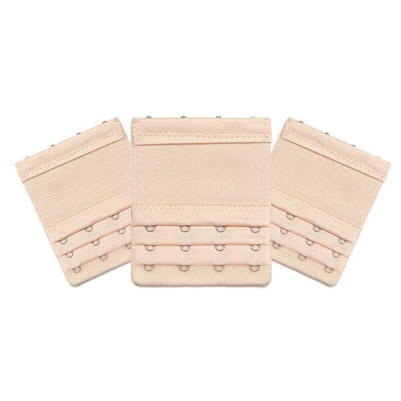 4 Hooks Underwear Extension Bra Buckle Bra Extender Hook Brassiere Strap - Red