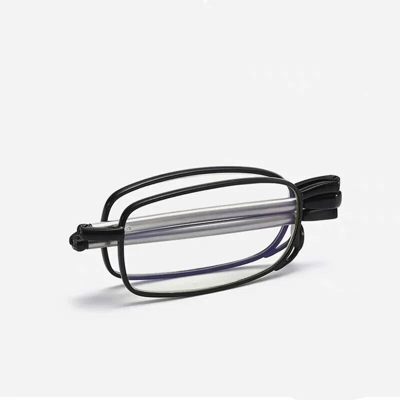 Universal Folding Reading Glasses Magnify Presbyopic Case Unisex 1.5 2 2.5 - +1.5