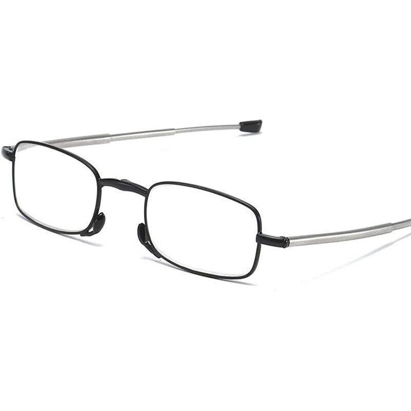 Universal Folding Reading Glasses Magnify Presbyopic Case Unisex 1.5 2 2.5 - +2.5