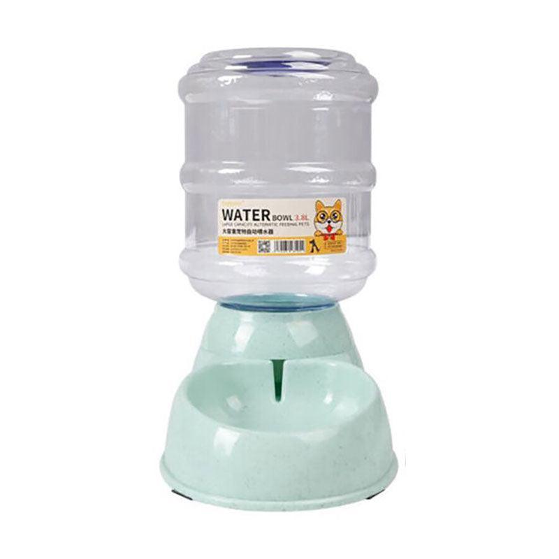 Automatic 3.8L Water Feeder Pet Dog Cat Puppy Dispenser Feeder Bowl Bottle - Pink