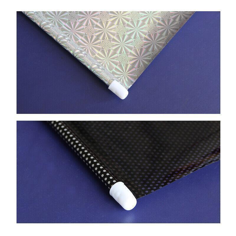 Black Roller Blinds Suction Cup Sunshade Blackout Curtains Car Home Window Curtains - 40 X 125 CM
