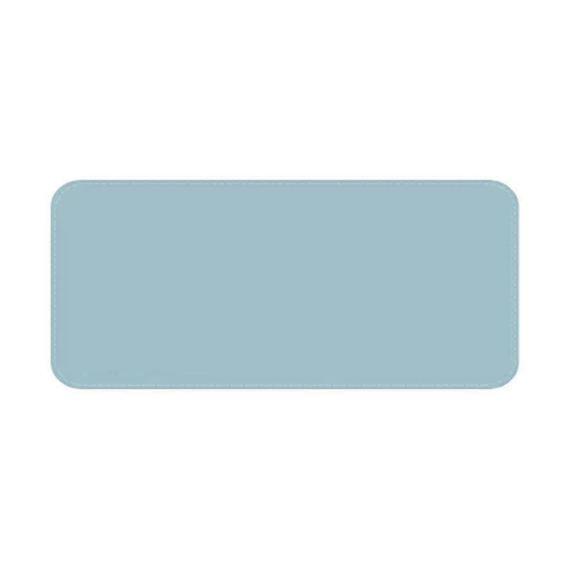 60*30Cm Leather Mouse Pad Gaming Waterproof Mousepad Desk Mat Anti-Slip Rubber - Black