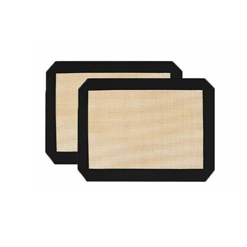 Silicone Baking Mat Non Stick Reusable Sheet for Pastry Dough Cookie Oven Bakeware - Grey 4PCS(2*30X21+2*42X29.5CM)