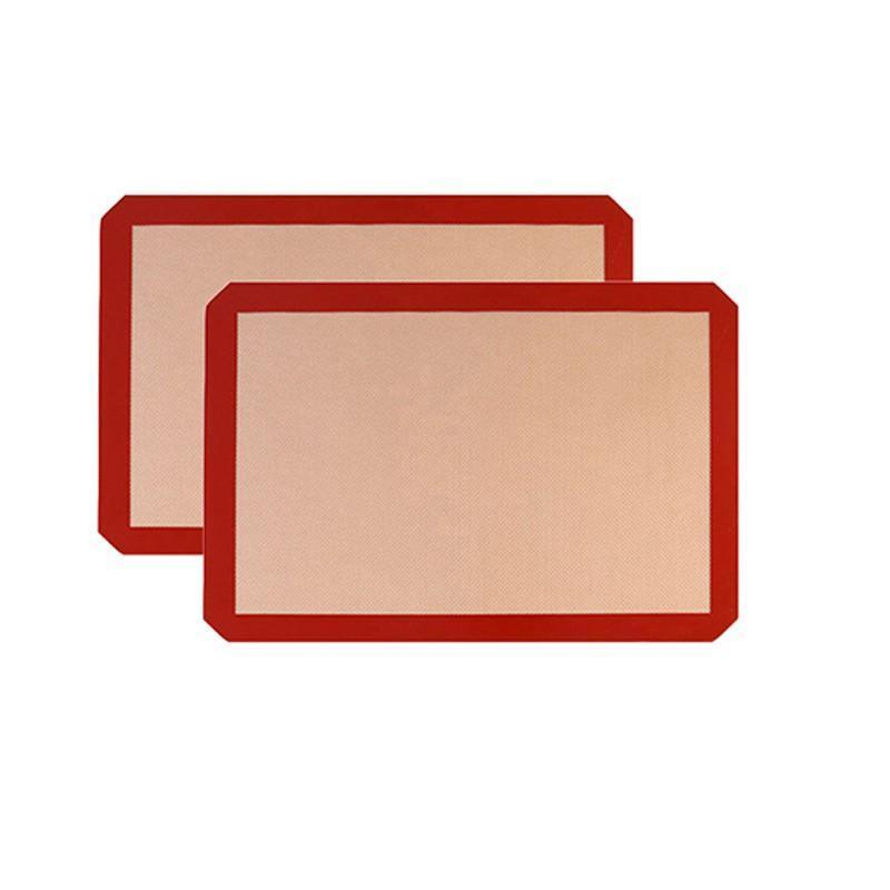Silicone Baking Mat Non Stick Reusable Sheet for Pastry Dough Cookie Oven Bakeware - Grey 4PCS(2*30X21+2*42X29.5CM)