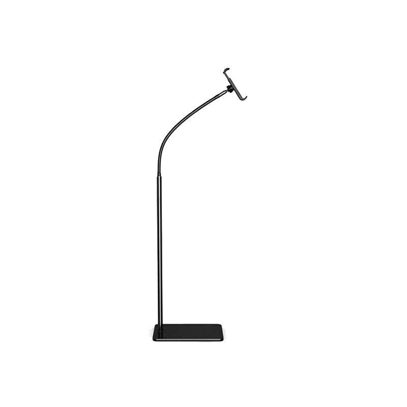 Adjustable Floor/Desk Stand Bed Lazy Mount Holder Arm Bracket For Phone Tablet - Floor Stand (175cm&Black)