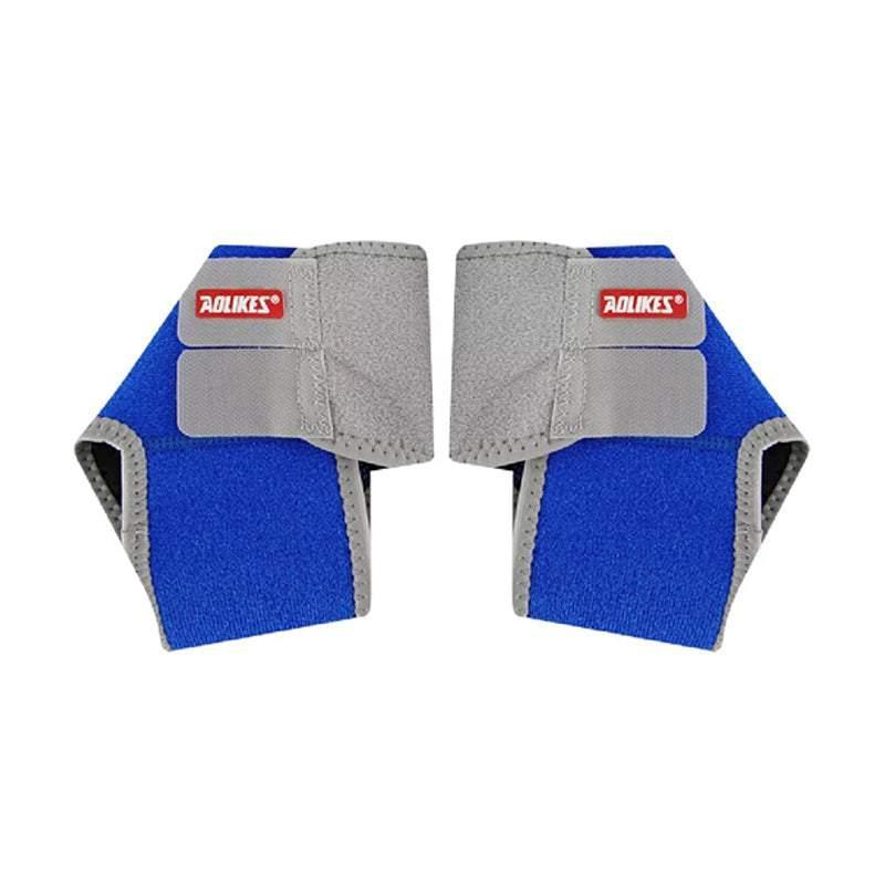 M Size Aolikes 1Pair Support Pads Guard Kids Children Ankle Brace Wrap Protection - Rose Red