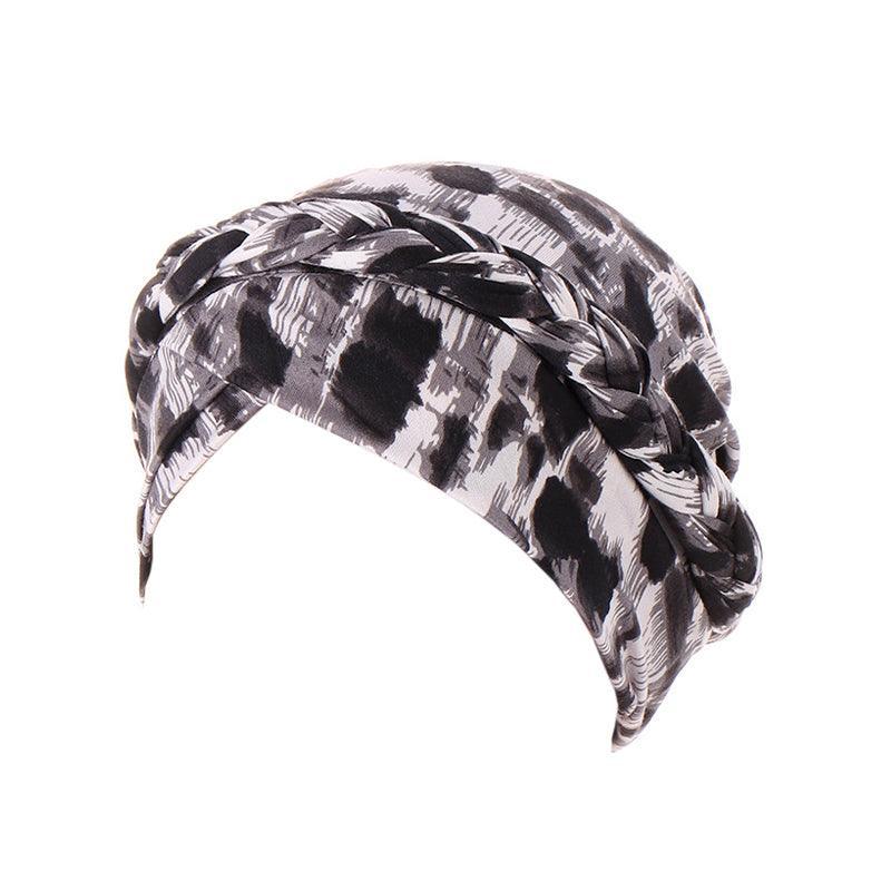 Women Floral Turban Head Wrap Cap Comfortable Chemo Headscarf Headwear - Pink
