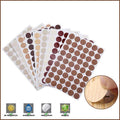 54 X Self Adhesive Decorative Screw Cover Caps Holes Cams Furniture Kitchen 20mm - PC 002