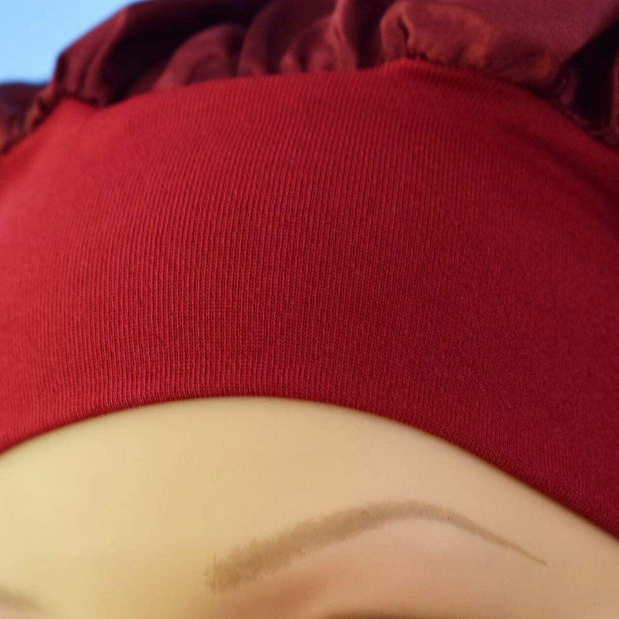 Sleeping Bonnet Hair Wrap Silk Satin Cap Women Elastic Night Soft Hat Headwear - Light purple