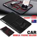 Car Mobile Phone Holder Dashboard Mount Mat Non Slip Grip Stand Anti-Slip Pad - Black