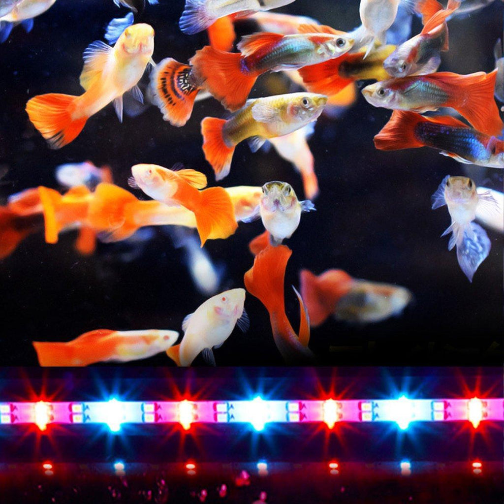 Aquarium Fish Tank Light LED Waterproof Full Spectrum Aqua Lamp RGB - 67cm 106Led