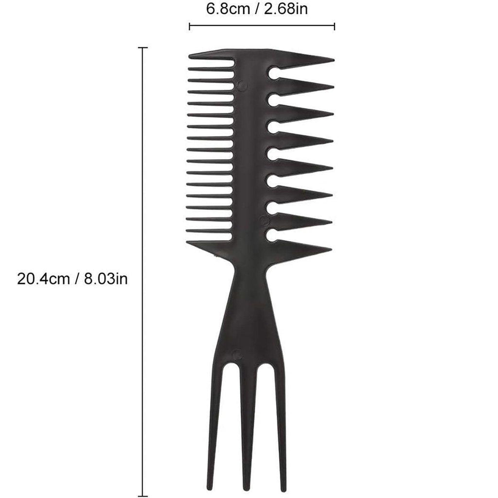 3 in 1 Hair Comb Styling Tool for Salon and Home Use Professional Quality