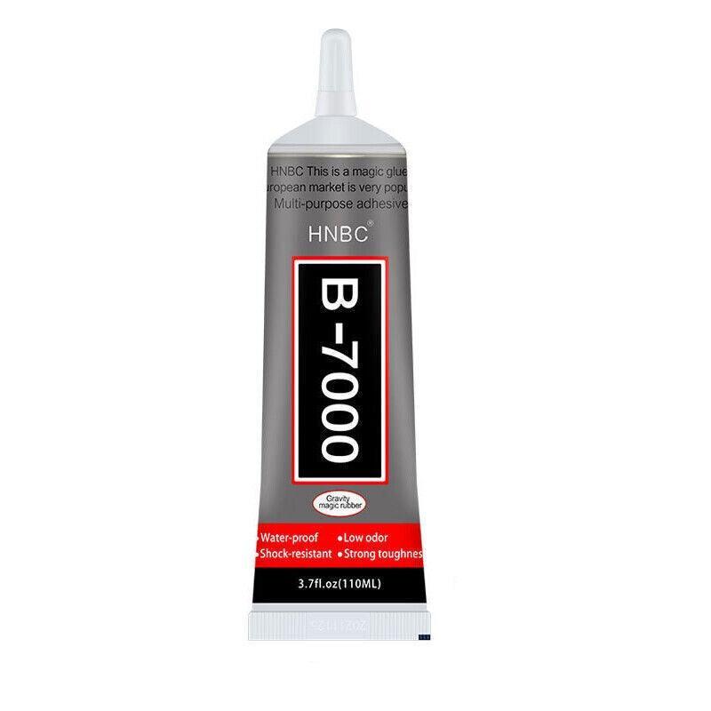 B-7000 Clear Multi-Purpose Adhesive Glue for Jewellry Phone Craft Glass Repair - 3ML
