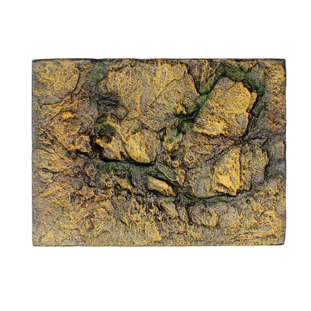 Pet Reptile Tank Board 3D Foam Backgrounds and Habitat Decoration 9 Styles - E