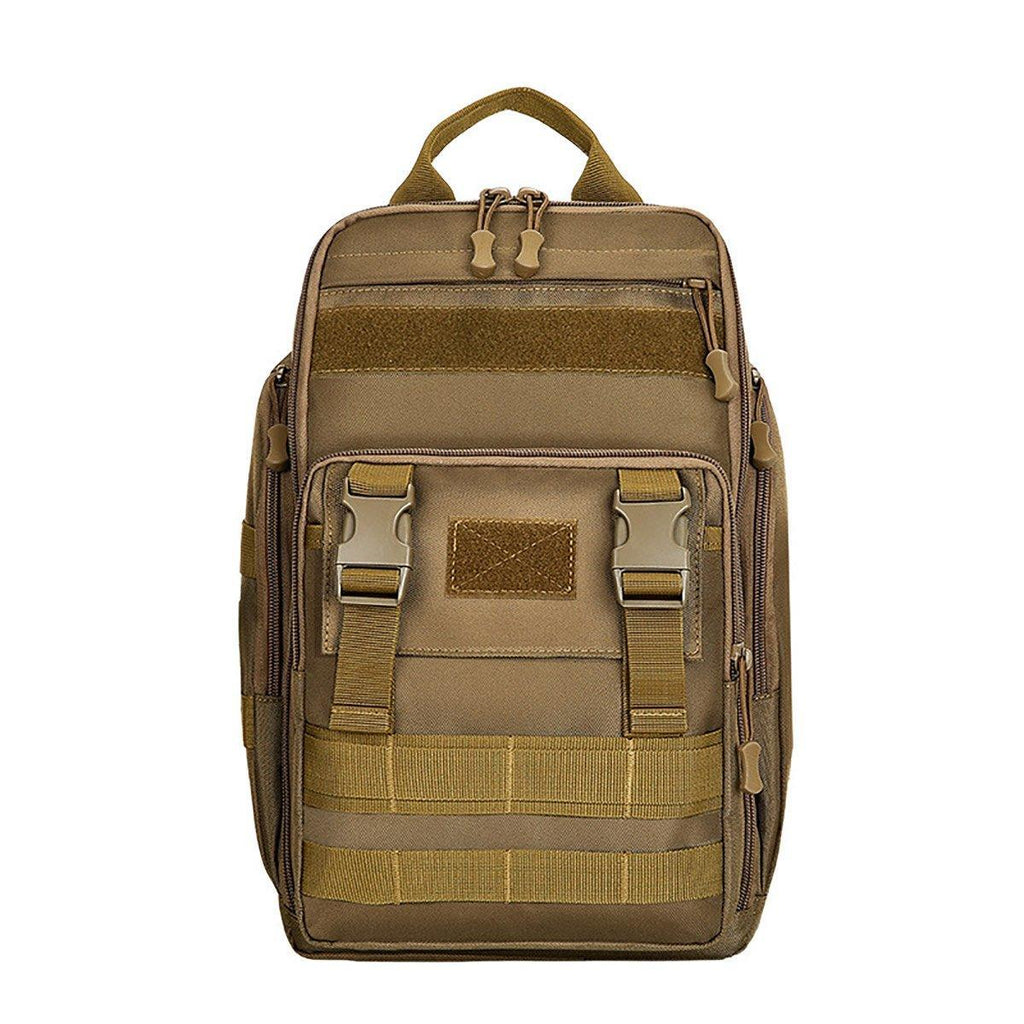 Fishing Tackle Backpack Storage Bag Shoulder Fishing Gear Bags Outdoor Backpack - Night Camouflage