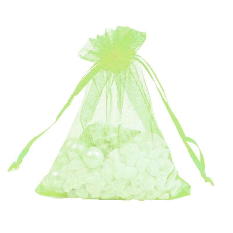 Organza Bag Sheer Bags Jewellery Wedding Candy Packaging Sheer Bags 10*15 cm - Red