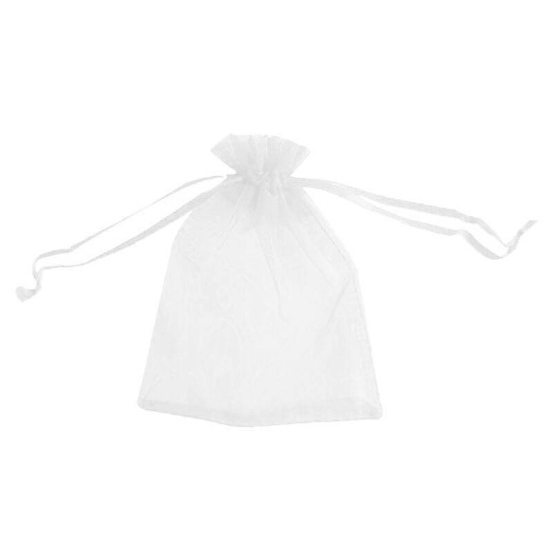 50 pcs Organza Bag Sheer Bags Jewellery Wedding Candy Packaging Sheer Bags 7*9 cm - Gold/50PCS