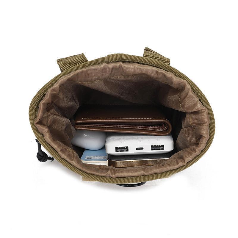 Utility Multi Purpose Tactical Waist Bag Belt Molle Pouch Military Wallet Pack - Black