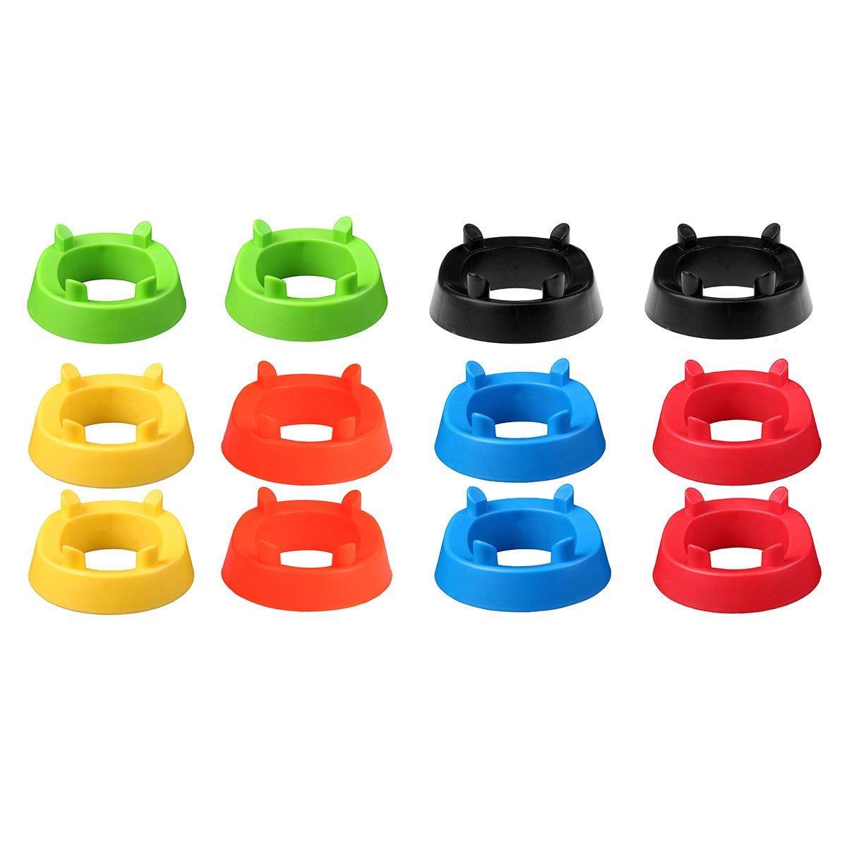 2PCS Football Basketball Volleyball Storage Stand Multi-Functional Ball Holder - Yellow