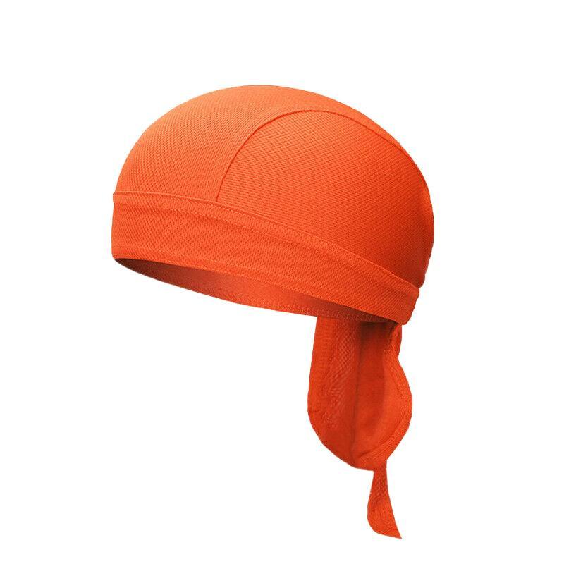Durag Bandanna Cap Cycling Head Wraps Skull Cap Scarves Caps Motorcycle Sports - Purple