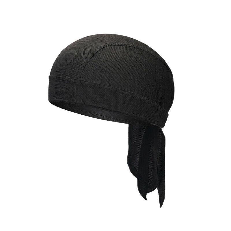 Durag Bandanna Cap Cycling Head Wraps Skull Cap Scarves Caps Motorcycle Sports - Purple