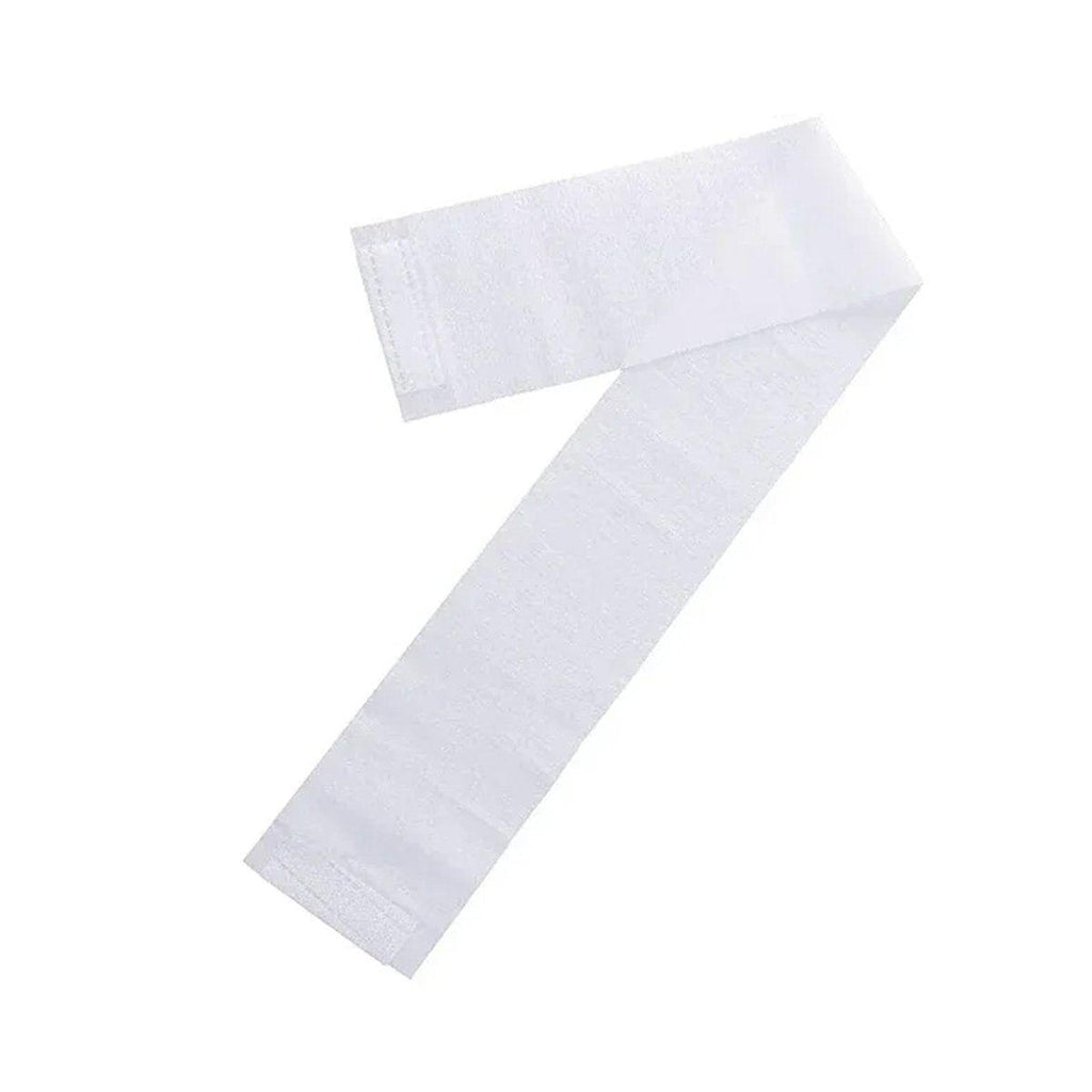 50pcs Disposable Velcro Hair Ties Elastic Nonwoven Hair Ties for Beauty Salon - Black