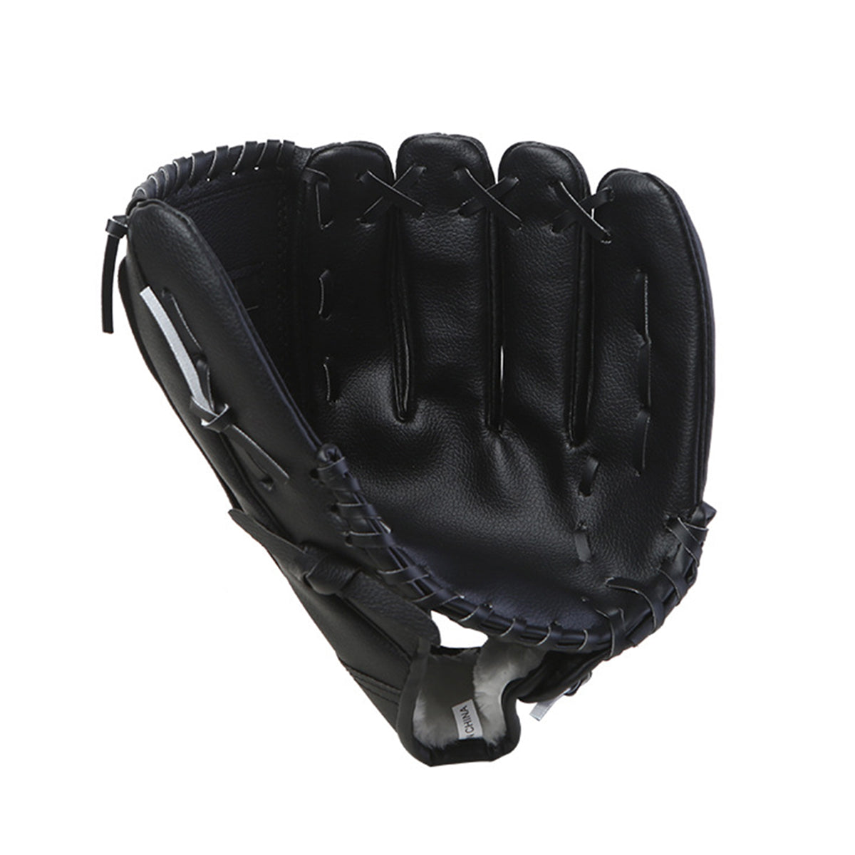 Baseball Glove Thickened Softball Glove Pitcher Mitt Sports Training Outdoor - Blue - 11.5in