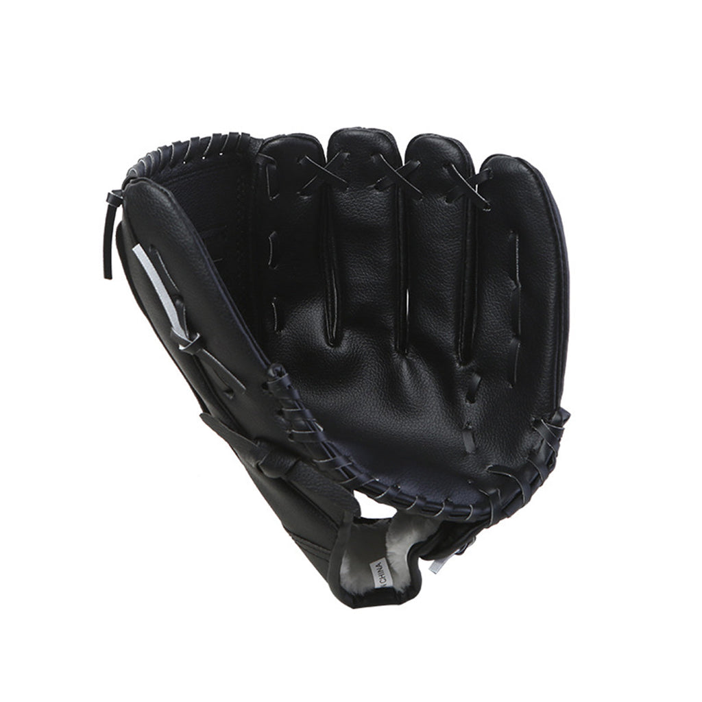 Baseball Glove Thickened Softball Glove Pitcher Mitt Sports Training Outdoor - Blue - 12.5in