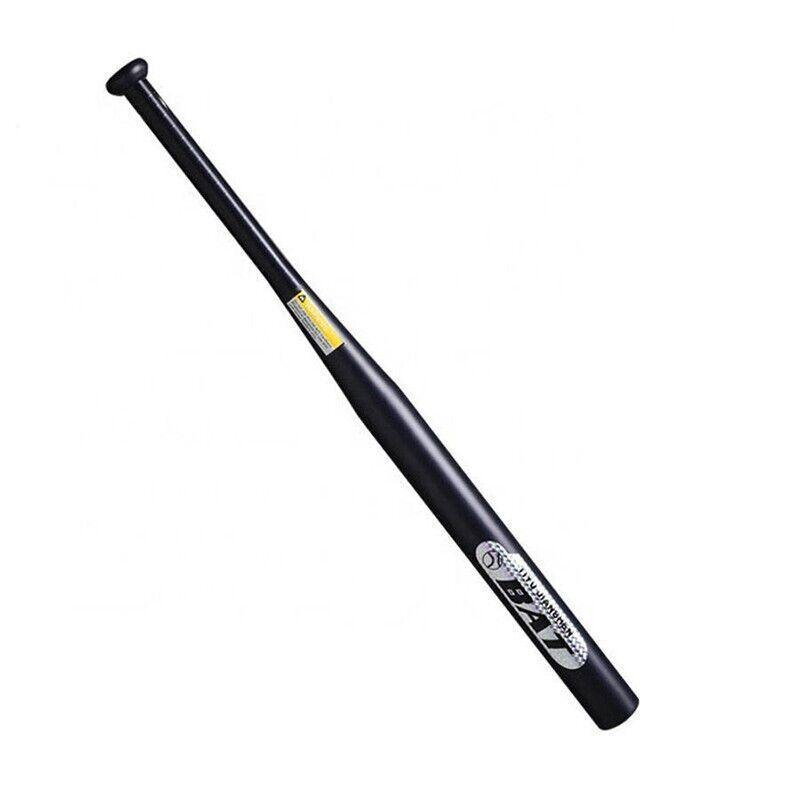 25inch 63CM Alloy Steel Metal Baseball Bat Racket 4 Colours - Silver