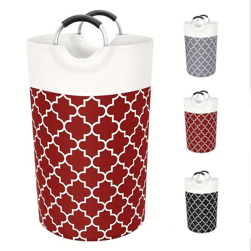 82L Large Capacity Laundry Basket for Dirty Clothes Toy Storage and Organizing - Black