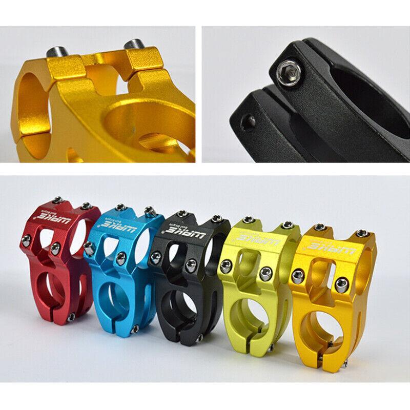 MTB Mountain Bike Handlebar Stem 31.8mm Aluminium Alloy Short Stem Cycling Part - Red
