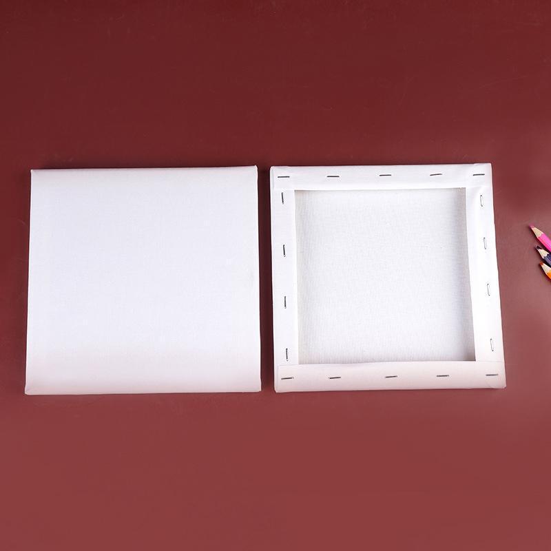 5x Artist Blank Stretched Canvas Canvases Art Large White Range Oil Acrylic Wood - 50*60CM