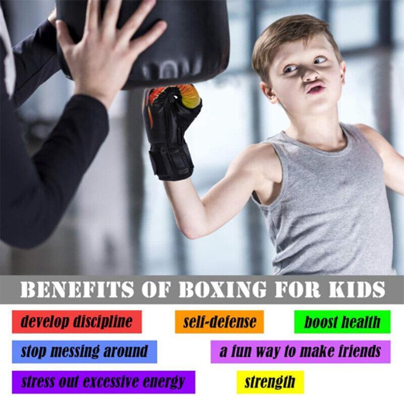 Boxing Sparring Training Gloves MMA Kickboxing Punching Gloves for Practice Sessions - Yellow [Map Pattern]